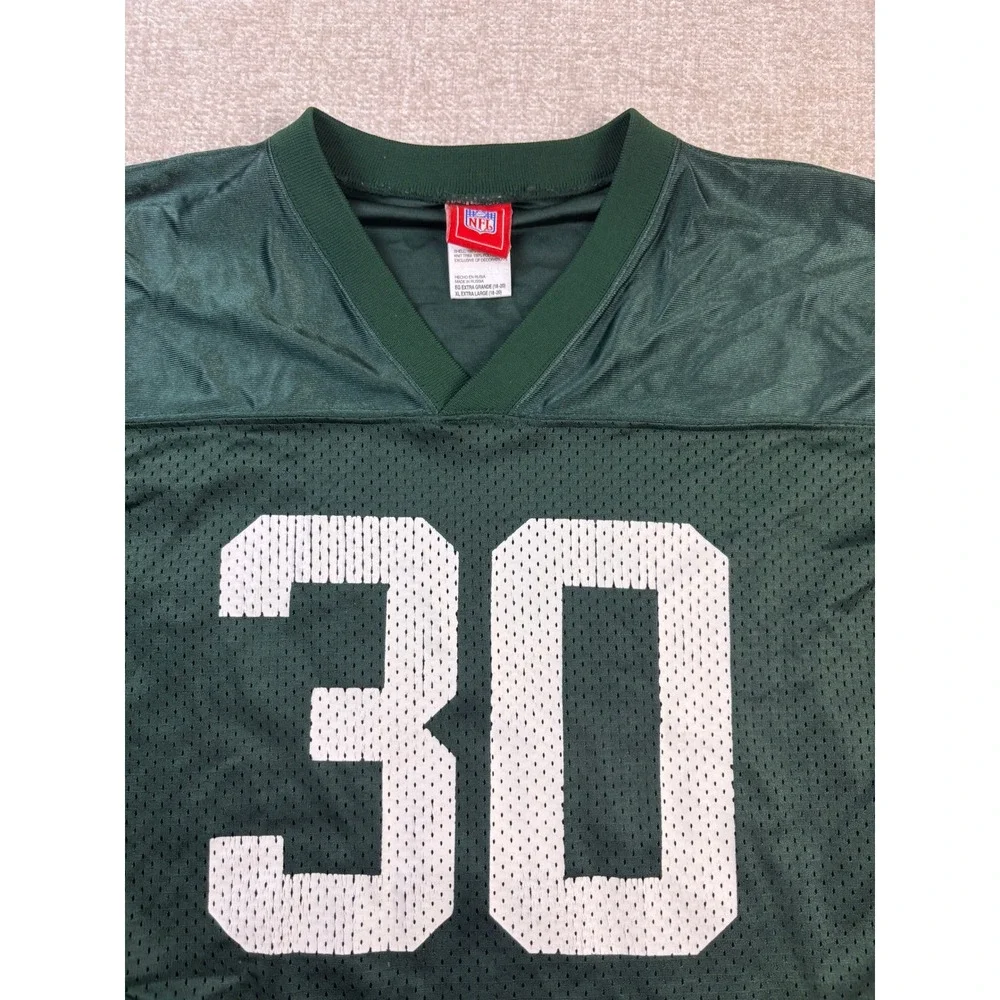 Reebok Green Bay Packers Ahman Green 30 Jersey Kids XL 18-20 Green NFL Football
